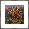 Durga Ma Framed Print