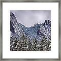 Dusted Flatiron Framed Print