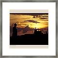 Dvorak And Skyline Framed Print