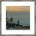 Eagle Harbor Lighthouse Framed Print