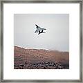 Eagle Takeoff Framed Print