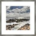 Early Evening At 17 Mile Drive Framed Print