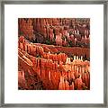 Early Morning At Bryce Canyon National Park Framed Print