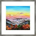 Early Morning Smoky Mountains Framed Print