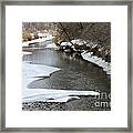 Early Winter In The Midwest Framed Print