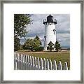 East Chop Lighthouse Framed Print