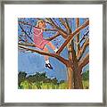 Easter In The Apple Tree Framed Print