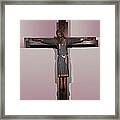 Easter Pasqua Croce Di Gesu Cross Of Jesus Framed Print