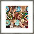 Easter Table Framed Print