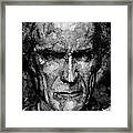 Eastwood In Bw Framed Print