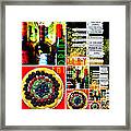Eat Drink Play Repeat Wine Country 20140713 V3 Framed Print