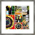 Eat Drink Play Repeat Wine Country 20140713 V3b Framed Print