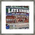 Ed Sullivan Theater Framed Print