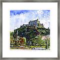 Edinburgh Castle Scotland Framed Print