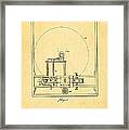 Edison Motion Picture Patent Art 1893 Framed Print