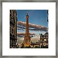 Eiffel Tower Framed Print