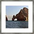 El Arco De Cabo San Lucas Framed Print