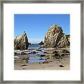 El Matador Beach Framed Print