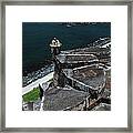 El Morro From Above Framed Print