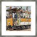 Electric Tram Framed Print