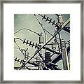 Electricity Framed Print