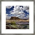 Elephant Butte Lake View Framed Print