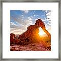 Elephant Rock Framed Print