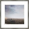 Elevated View Over London City Framed Print
