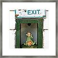 Elf Exit, Dubuque, Iowa Framed Print