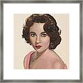 Elizabeth Taylor Framed Print