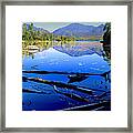 Elk Lake Framed Print