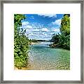 Elk River- Elk Rapids Michigan Framed Print