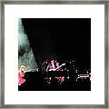 Elton And Band Framed Print