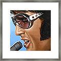 Elvis 24 1970 Framed Print