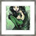 Emerald Sea Princess Framed Print
