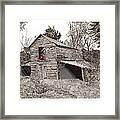 Your Car In An Empty Old Barn Framed Print