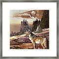 Encounter With The Iron Hors Framed Print