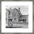 England Hospital, 1883 Framed Print