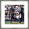 England V Bangladesh - Icc Champions Trophy Framed Print