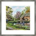 English Cottage Framed Print