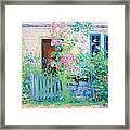English Country Cottage Framed Print