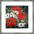 English Roses Framed Print