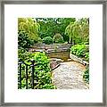 Enter The Garden Framed Print