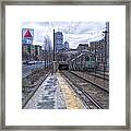 Enter The Tunnel Framed Print