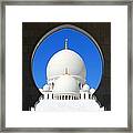 Entrance To Grand Mosque Framed Print