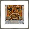 Erected Under The Act Of Congress Framed Print