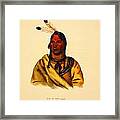 Esh Ta Hum Leah  A Sioux Chief Framed Print