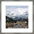 Estes Park In The Spring Framed Print