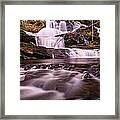 Ethereal Flow Garwin Falls Milford Nh Framed Print