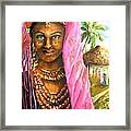 Ethiopia Bride Framed Print